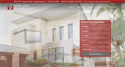 Desktop Screenshot of mercadoinmobiliarioweb.com